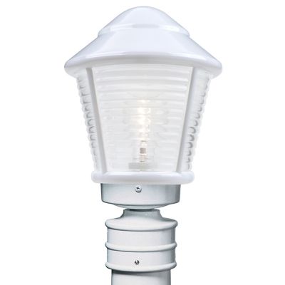 Besa Lighting Costaluz 3100 Series Outdoor Post Light - Color: White - 3100