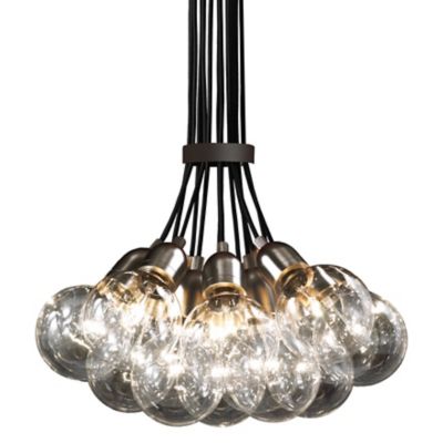 B.lux Ilde Max Multi Light Chandelier - Color: Bronze - Size: 13 light - 70