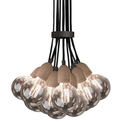 B.lux Ilde Max Multi Light Chandelier - Color: Brown - Size: 13 light - 700