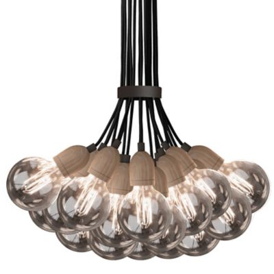 B.lux Ilde Max Multi Light Chandelier - Color: Brown - Size: 19 light - 700