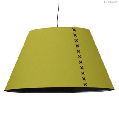 BuzziSpace BuzziShade Medium Pendant Light - Color: Green - Size: 1 light -