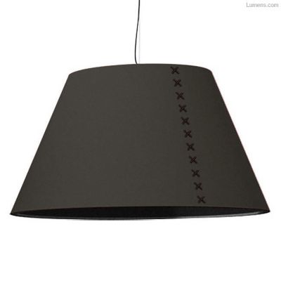 BuzziSpace BuzziShade Medium Pendant Light - Color: Brown - Size: 1 light -