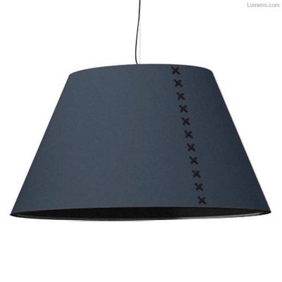 BuzziSpace BuzziShade Medium Pendant Light - Color: Blue - Size: 1 light - 