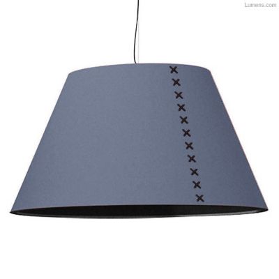 BuzziSpace BuzziShade Medium Pendant Light - Color: Blue - Size: 1 light - 