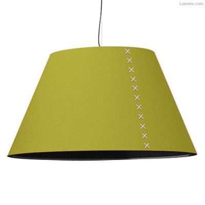 BuzziSpace BuzziShade Medium Pendant Light - Color: Green - Size: 1 light -