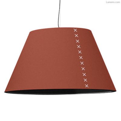 BuzziSpace BuzziShade Medium Pendant Light - Color: Orange - Size: 1 light 