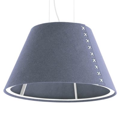 BuzziSpace BuzziShade Large Pendant Light - Color: Blue - SHADE-L-60-WHTLAC