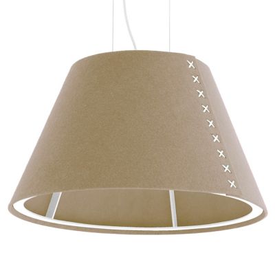 BuzziSpace BuzziShade Large Pendant Light - Color: Brown - SHADE-L-74-WHTLA