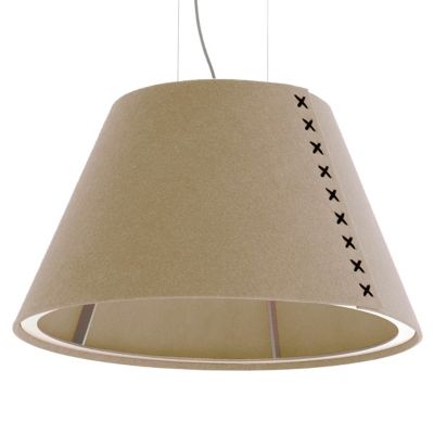 BuzziSpace BuzziShade Large Pendant Light - Color: Brown - SHADE-L-74-BLKLA