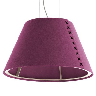 BuzziSpace BuzziShade Large Pendant Light - Color: Pink - SHADE-L-65-BLKLAC