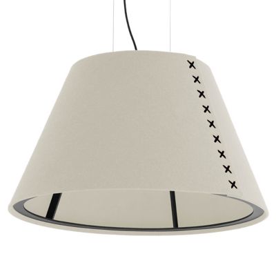 BuzziSpace BuzziShade Large Pendant Light - Color: Cream - SHADE-L-63-BLKLA