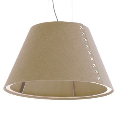 BuzziSpace BuzziShade Large Pendant Light - Color: Brown - SHADE-L-74-WHTLA