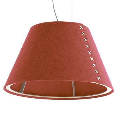 BuzziSpace BuzziShade Large Pendant Light - Color: Orange - SHADE-L-66-WHTL