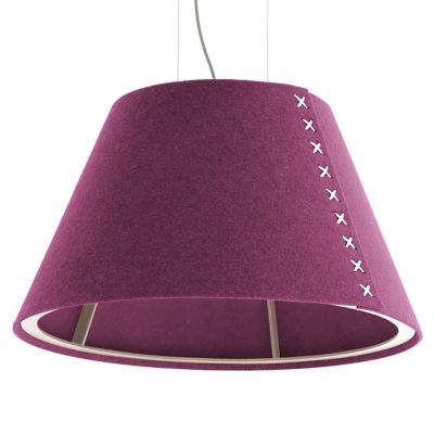 BuzziSpace BuzziShade Large Pendant Light - Color: Pink - SHADE-L-65-WHTLAC