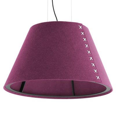 BuzziSpace BuzziShade Large Pendant Light - Color: Pink - SHADE-L-65-WHTLAC