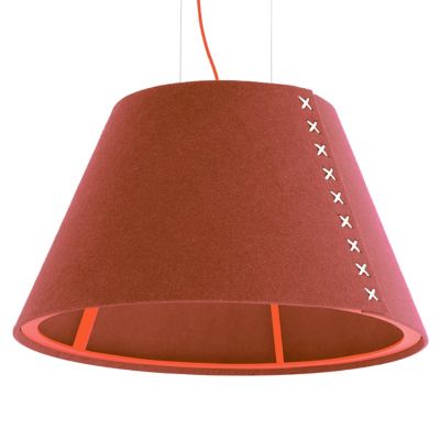 BuzziSpace BuzziShade Large Pendant Light - Color: Orange - SHADE-L-66-WHTL