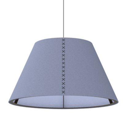 BuzziSpace BuzziShade LED Pendant Light - Color: Blue - Size: Large - BUZZI