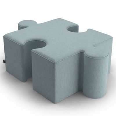 BUZ2342193 BuzziSpace BuzziPuzzle Pouf - Color: Blue - Size:  sku BUZ2342193