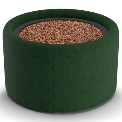 BUZ2342584 BuzziSpace BuzziPlanter Drum Planter - Color: Gree sku BUZ2342584