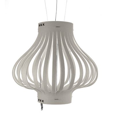 BuzziSpace BuzziLight Mono Pendant Light - Color: White - Size: 78 - BUZ