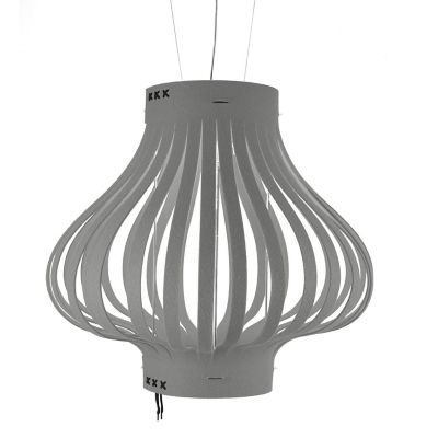 BuzziSpace BuzziLight Mono Pendant Light - Color: Grey - Size: 78 - BUZZ