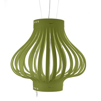 BuzziSpace BuzziLight Mono Pendant Light - Color: Green - Size: 78 - BUZ