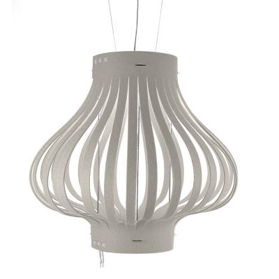 BuzziSpace BuzziLight Mono Pendant Light - Color: White - Size: 78 - BUZ