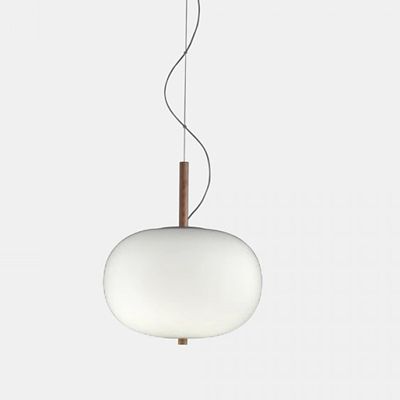 LedsC4 by Bover Ilargi LED Pendant Light - Color: White - Size: Small - 00-