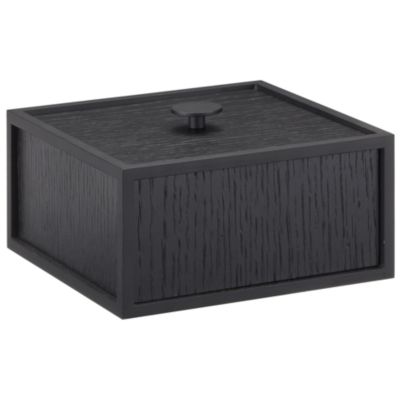 Audo Copenhagen Frame Decorative Storage Box - Color: Black - Size: 14 - BL