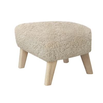 Audo Copenhagen My Own Chair Footstool - Color: Cream - 1501007