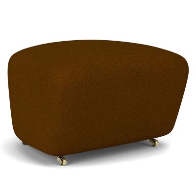 Audo Copenhagen The Tired Man Sheepskin Ottoman - Color: Gold - 1500103-034