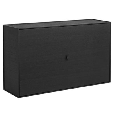 Audo Copenhagen Frame Shoe Cabinet - Color: Black - BL40903