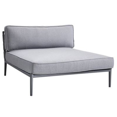 CAL1849673 Cane-line Conic Daybed - Color: Grey - 8538AITL sku CAL1849673