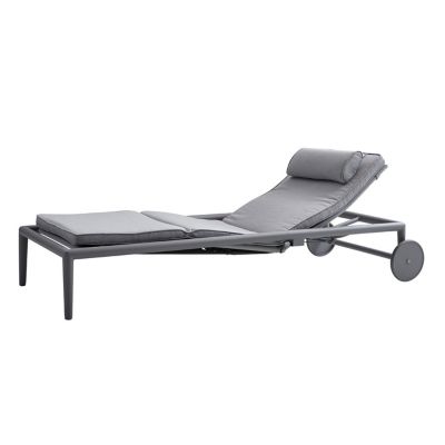 Cane-line Conic Sunbed - Color: Grey - 8536AITL