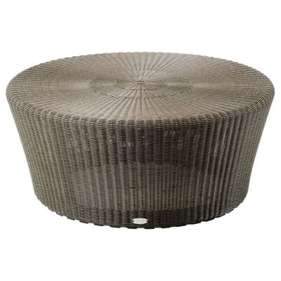 CAL609442 Cane-line Kingston Large Footstool - Color: Brown  sku CAL609442