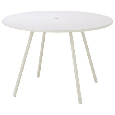 Cane-line Area Table - Color: White - 11010AW