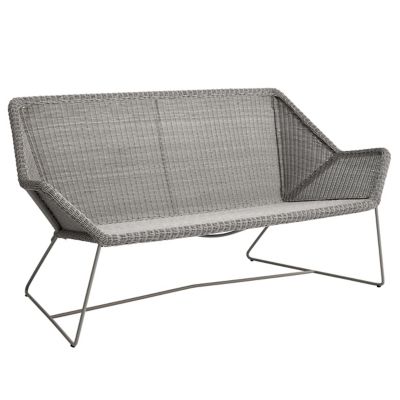 Cane-line Breeze 2 Seater Outdoor Sofa - Color: Grey - 5567LT