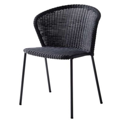 Cane-line Lean Chair - Color: Black - 5410LS