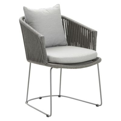 Cane-line Moments Cushion for Dining Chair - Color: Grey - 7441YSN96