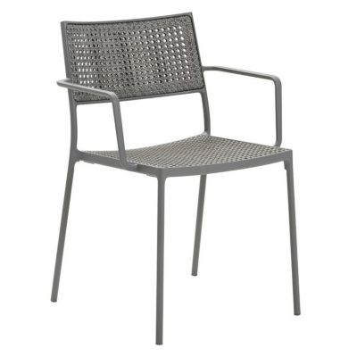 Cane-line Less Armchair - Color: Grey - 11430ALDU