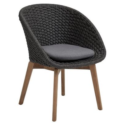 Cane-line Peacock Chair With Teak Legs - 5454RODGT