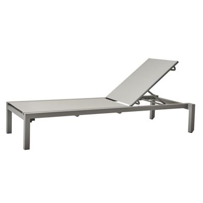 Cane-line Relax Sunbed - Color: Grey - 5966TXL