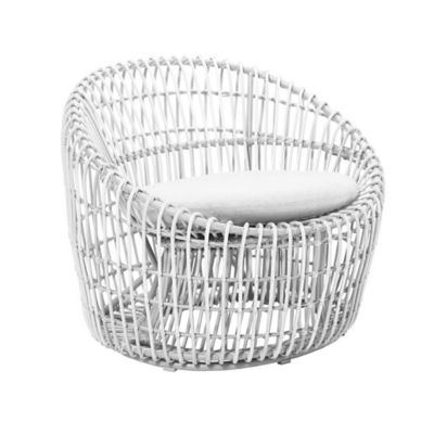 CAL2114109 Cane-line Nest Outdoor Round Lounge Chair - 57422W sku CAL2114109