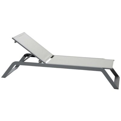 Cane-line Siesta Sunbed - Color: Grey - 5519TXL