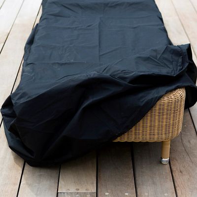 Cane-line Cover 1 Single for Sunbeds and Sunloungers - Color: Black - 5602S