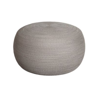 Cane-line Circle Round Footstool - Color: Grey - 8332ROT