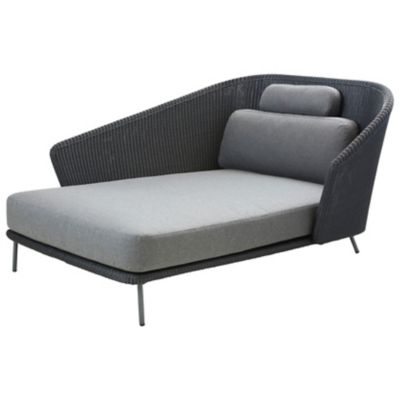 CAL2248645 Cane-line Mega Daybed - Color: Grey - 55106LGAITG sku CAL2248645