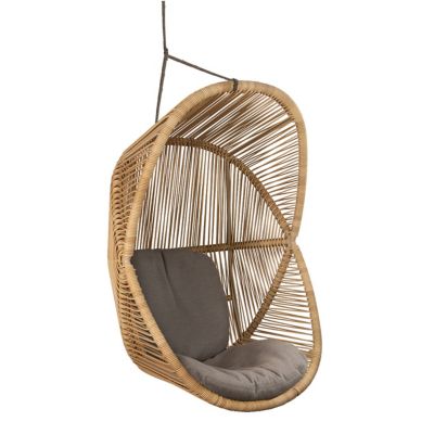 Cane-line Hive Hanging Chair Seat/Back Cushion - Color: Brown - 54700Y151