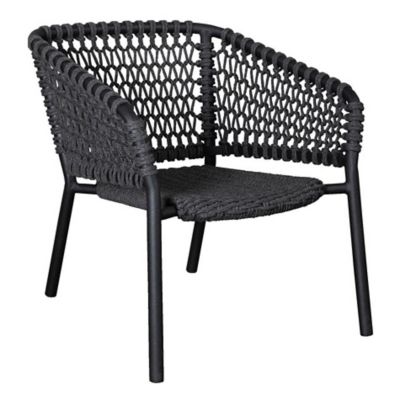 Cane-line Ocean Outdoor Stackable Lounge Chair - Color: Grey - 5427RODG