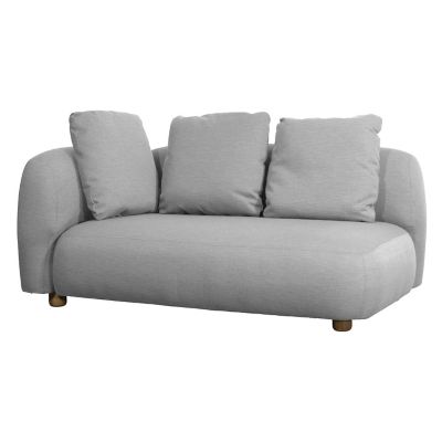 Cane-line Capture Corner X2 Right Module Outdoor Sofa - Color: Grey - 55402